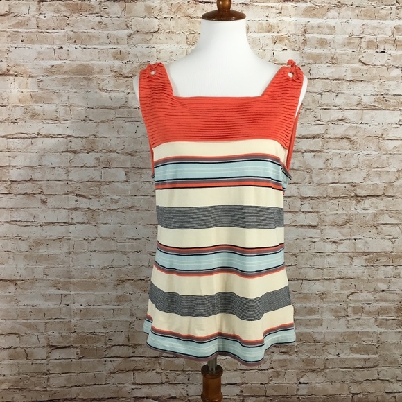 Anthropologie Tops - Postmark Anthropologie Tie Shoulder Tank sz Medium